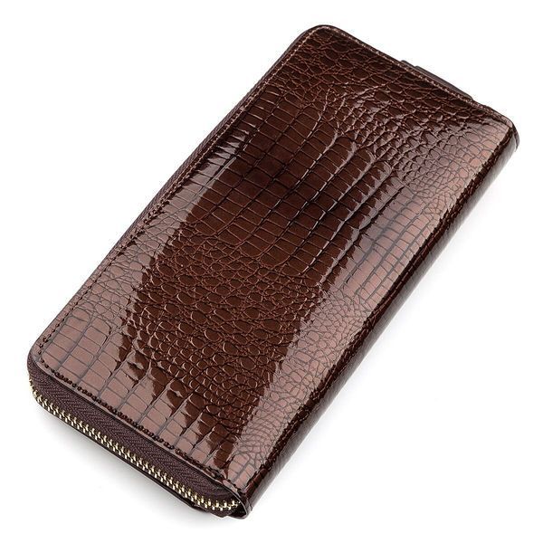 Кошелек женский ST Leather 18438 (S7001A) многофункциональный Коричневый 18438 фото