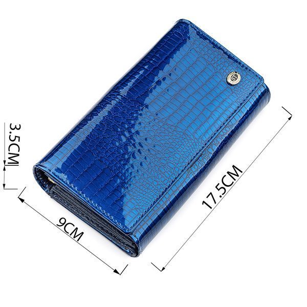 Кошелек женский ST Leather 18432 (S9001A) модный Синий 18432 фото
