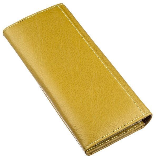 Классический кошелек для женщин на магните ST Leather 18871 Горчичный 18871 фото