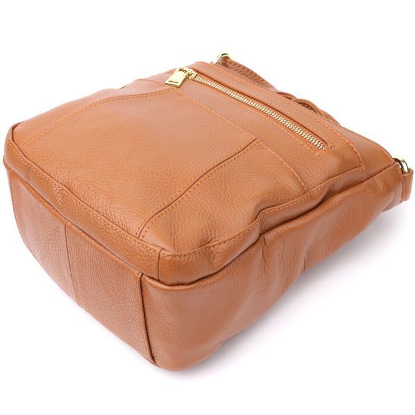 Зручна вертикальна сумка жіноча з натуральної шкіри sale_15125 Vintage Рудий sale_15125 фото