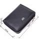 Жіночий шкіряний гаманець на блискавці з металевим логотипом виробника ST Leather 19483 Чорний 19483 фото 3