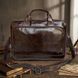 Кожаная сумка для ноутбука работы поездок и документов Vintage 14152 Коричневая 14152 фото 10