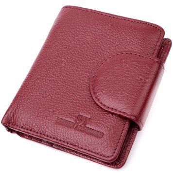 Жіночий гаманець вертикального типу із натуральної шкіри ST Leather 22452 Бордовий 22452 фото