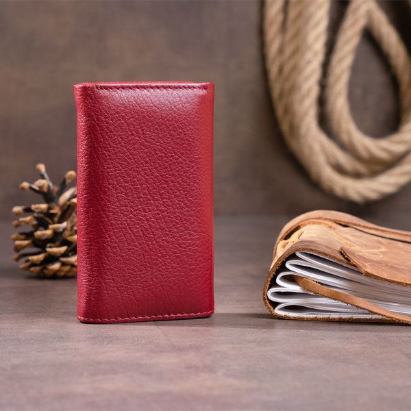 Ключница-кошелек женская ST Leather 19226 Бордовая 19226 фото