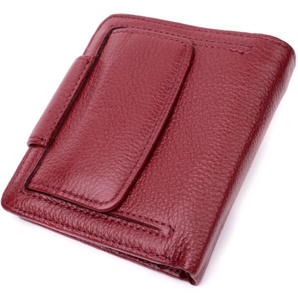 Женский кошелек вертикального типа из натуральной кожи ST Leather 22452 Бордовый 22452 фото