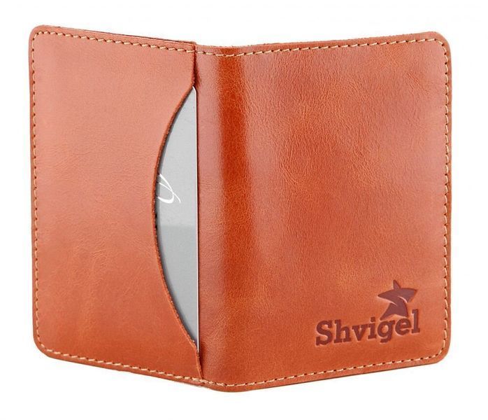 Кожаная визитница SHVIGEL 00115 00115 фото