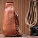Интересная сумка через плечо в модном цвете из экокожи Vintage 22793 Рыжий 22793 фото 10