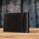 Затискач для грошей STINGRAY LEATHER 18293 з натуральної шкіри морського ската Чорний 18293 фото 11