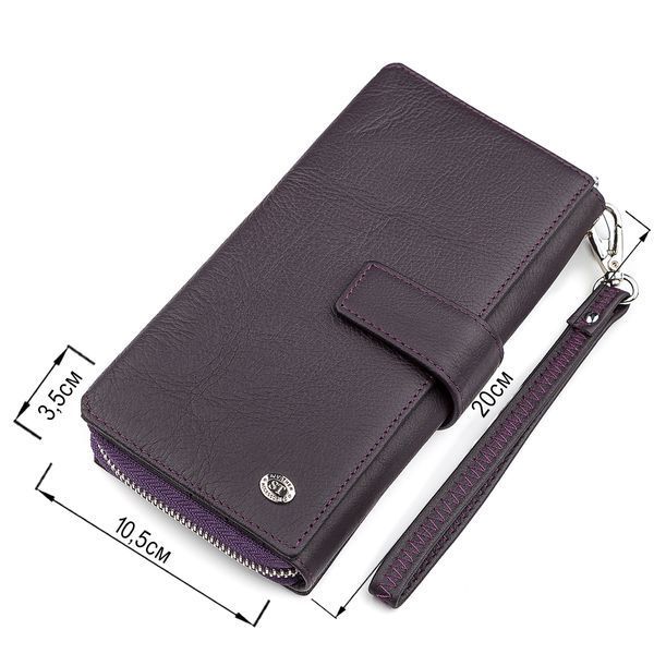 Гаманець жіночий ST Leather 18455 (SТ228) зручний Фіолетовий 18455 фото