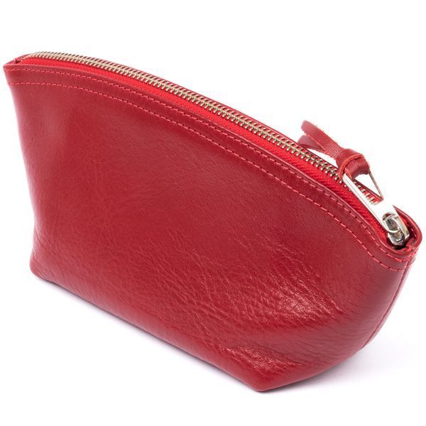 Жіноча косметичка зі шкіри Amelin GRANDE PELLE 11303 Червона 11303 фото