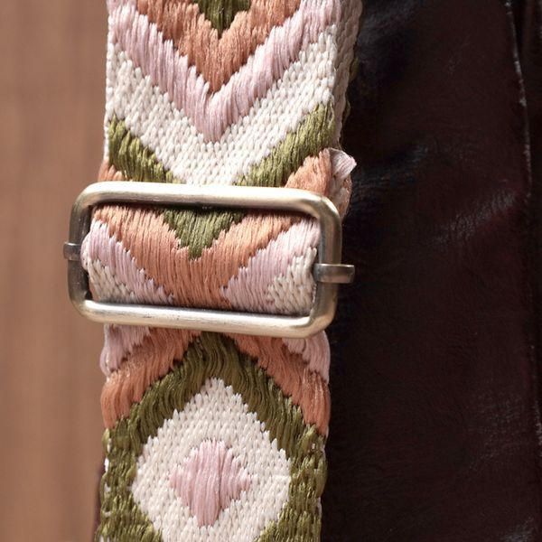 Удобная сумка через плечо в модном цвете из экокожи Vintage 22794 Коричневый 22794 фото