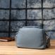 Сумка жіноча з двома секціями з натуральної шкіри Vintage 22920 Блакитний 22920 фото 10