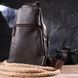 Зручна чоловіча сумка через плече з натуральної шкіри 21308 Vintage Коричнева 21308 фото 9