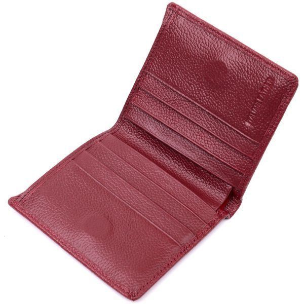 Невеликий жіночий гаманець з натуральної шкіри ST Leather 19476 Бордовий 19476 фото