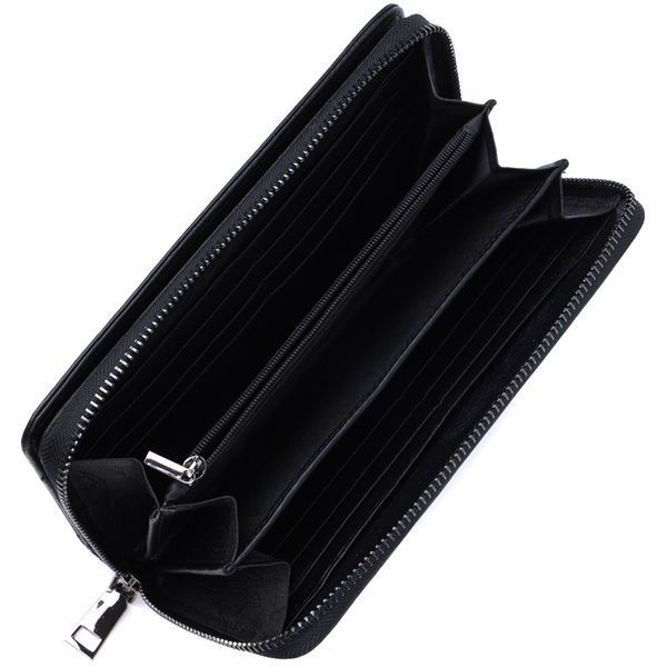 Мужской клатч с блоком для карт из натуральной кожи ST Leather 22694 Черный 22694 фото