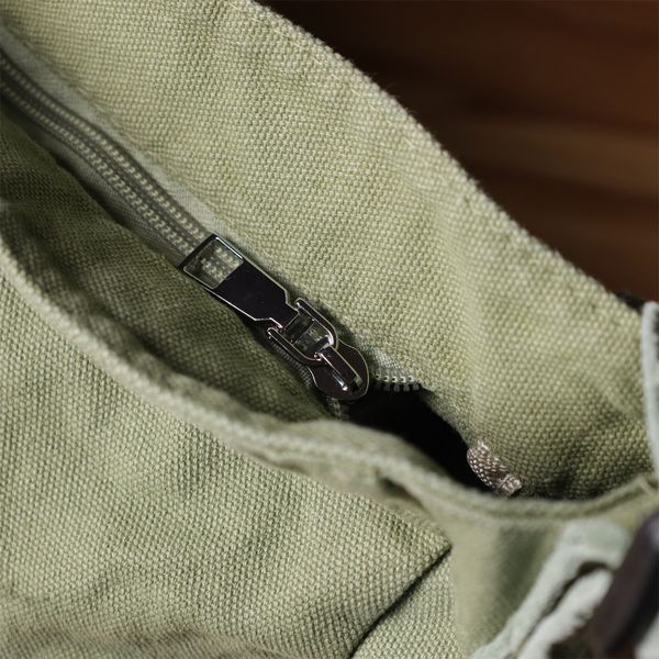 Сумка на плече з якісного текстилю Vintage sale_15131 Оливковий sale_15131 фото
