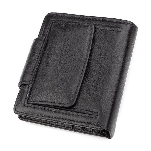 Гаманець жіночий ST Leather 18497 (ST415) шкіряний Чорний 18497 фото