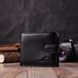 Гаманець для чоловіків зручного розміру з натуральної шкіри ST Leather 22463 Чорний 22463 фото 9