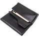Шкіряне глянсове портмоне GRANDE PELLE 11471 Чорний 11471 фото 7