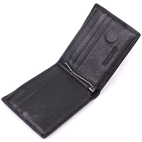 Отличный зажим из натуральной кожи ST Leather 22475 Черный 22475 фото