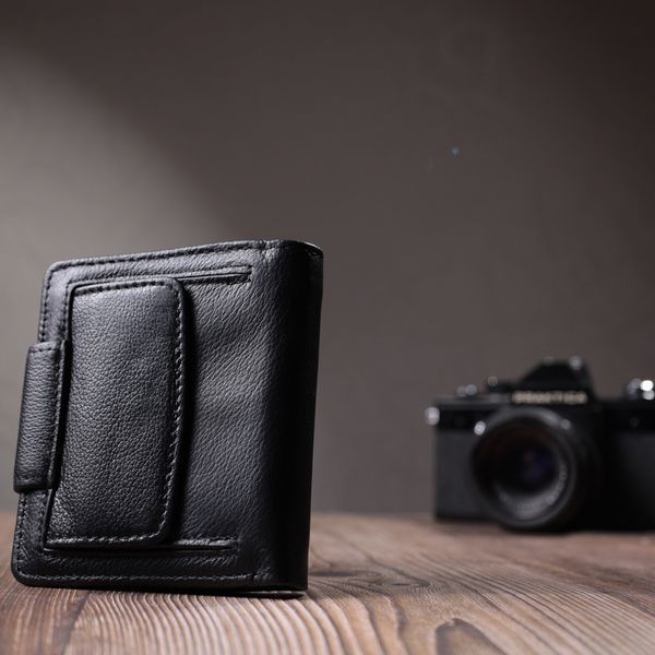 Вертикальний гаманець для жінок із натуральної шкіри ST Leather 22701 Чорний 22701 фото
