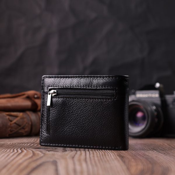 Отличный зажим из натуральной кожи ST Leather 22475 Черный 22475 фото