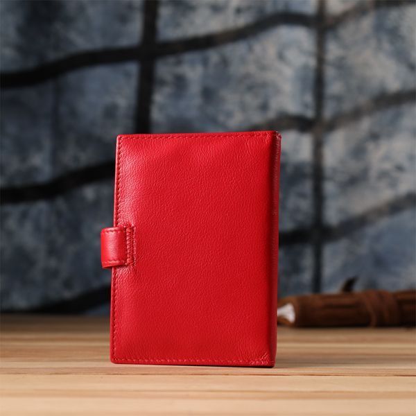 Красива обкладинка на документи для жінок з натуральної шкіри ST Leather 23118 Червоний 23118 фото