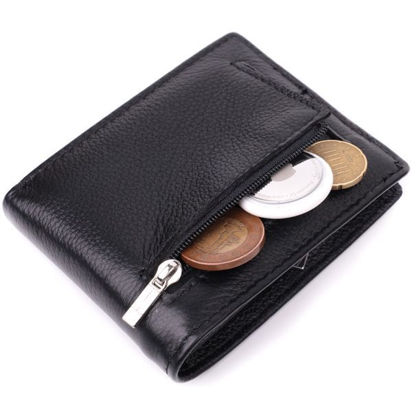 Отличный зажим из натуральной кожи ST Leather 22475 Черный 22475 фото
