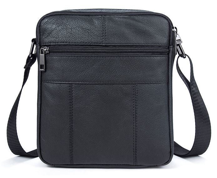 Сумка чоловіча флотар Vintage 14720 Чорна 14720 фото