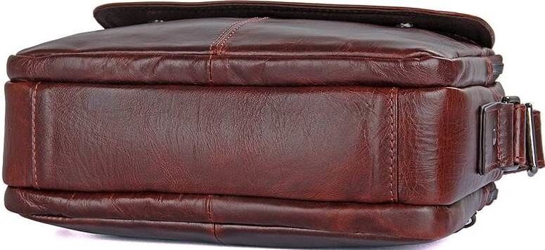Сумка мужская Vintage 14558 из натуральной кожи Коричневая 14558 фото
