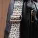 Зручна жіноча сумка з однією лямкою через плече з великозернистої екошкіри Vintage 22763 Чорний 22763 фото 11