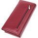 Практичный вертикальный кошелек из натуральной кожи ST Leather 23085 Бордовый 23085 фото 2