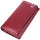 Практичный вертикальный кошелек из натуральной кожи ST Leather 23085 Бордовый 23085 фото 1