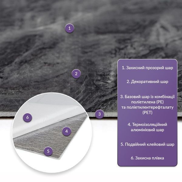 Самоклеюча стінова PET плитка 600х300х2мм SW-00002350 SW-00002350 фото