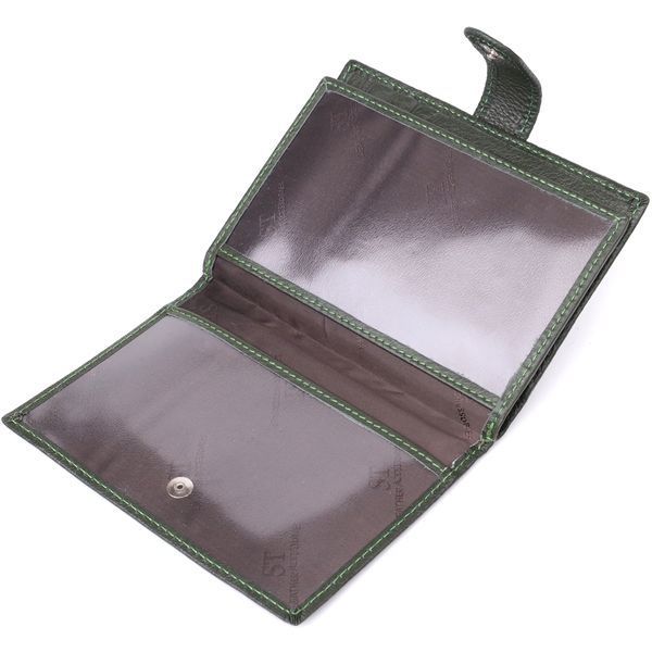 Оригинальная обложка на документы унисекс из натуральной кожи ST Leather 23119 Зеленый 23119 фото