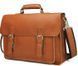 Кожаный портфель матовый Vintage 14937 Рыжий 14937 фото 6