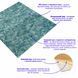 Декоративна 3D панель самоклейка 700х700х4мм Морська мармурова плитка (362) SW-00000530 SW-00000530 фото 2