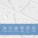 Панель стінова 3D 700х770х3мм Мармуровий квадрат SW-00002262 SW-00002262 фото 4