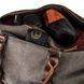Текстильна дорожня сумка для поїздок спорту та подорожей Vintage 20165 Сіра 20165 фото 11