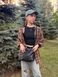 Невелика жіноча сумка з двома ремінцями з натуральної шкіри Vintage 23014 Чорний 23014 фото 15