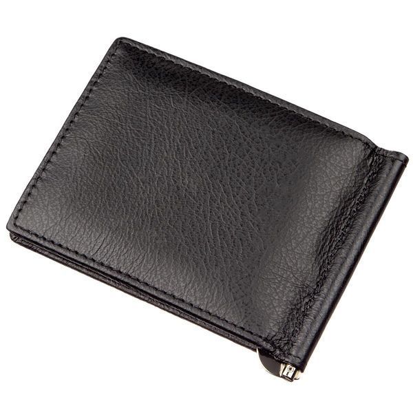 Чоловічий затискач для грошей на магніті ST Leather 18945 Чорний 18945 фото