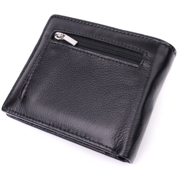 Шкіряне чоловіче портмоне із затискачем ST Leather 22481 Чорний 22481 фото