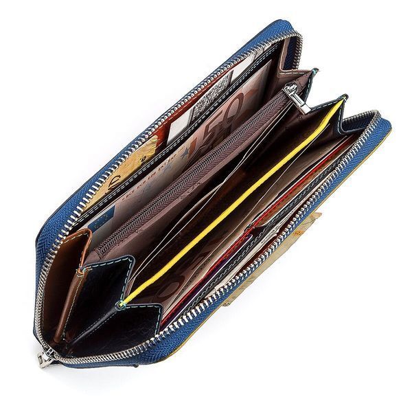 Гаманець жіночий ST Leather 18375 (SB71) на блискавці Синій 18375 фото
