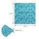 Декоративная 3D панель самоклейка 700x770x5мм Мрамор голубой (кирпич) (065) SW-00000033 SW-00000033 фото 3
