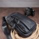 Сумка мужская из кожи через плечо Vintage 14784 Черная 14784 фото 13