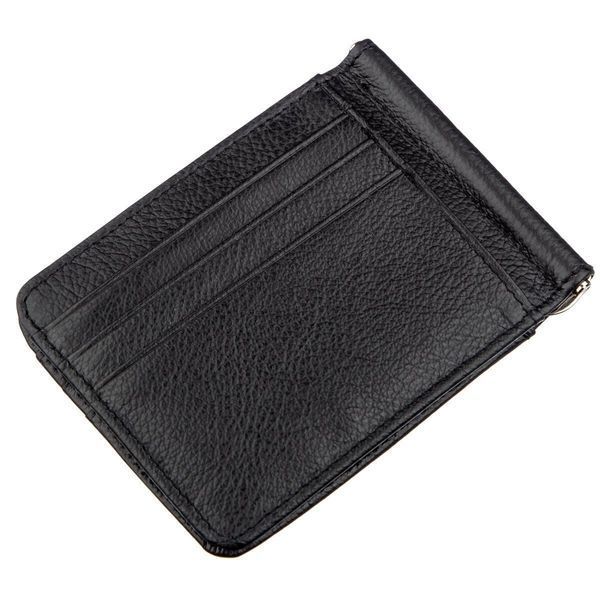 Чоловічий зажим з кишенями для карток ST Leather 18940 Чорний 18940 фото