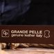 Качественный мужской ремень из натуральной кожи Grande Pelle 21461 Коричневый 21461 фото 9