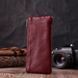 Кожаная ключница на молнии ST Leather 22558 Бордовый 22558 фото 9