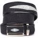 Ремень-автомат STINGRAY LEATHER 18203 из натуральной кожи морского ската Черный 18203 фото 1