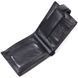 Надежный мужской бумажник из натуральной гладкой кожи ST Leather 19408 Черный 19408 фото 6
